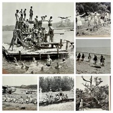 VTG 1953-55 Pinecrest Dunes Boys Camp 50+ Unusual Activity Photos LI,NY. picture