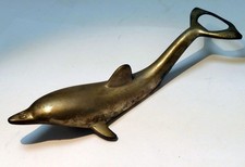 Dolphin Bottle Opener Silver Plated Bar Beach House Sea Nautical Ocean picture