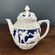 Rare Schafer and Vater Glazed Porcelain Teapot picture