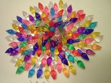 Small twist 18 Replacement bulbs Ceramic Christmas Tree 9 Colors Please read picture