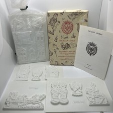 Rare LAXA Family Plastic Cookie Marzipan Molds Gingerbread Designs Lot Of 5 1973 picture