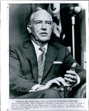 1972 William Rogers Wa Office Secretary State Peace Political Wirephoto 8x10 picture