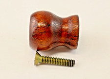 Shelton Block Plane Part: Wooden Front Knob + Brass Attaching Screw / MT Tools picture