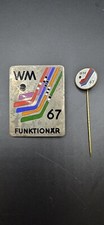 IIHF Ice Hockey World Championship 1967 Austria Participant's Badge Pin picture