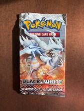 2011 Pokémon Black & White Base Set Booster Pack Reshiram Artwork SEALED picture