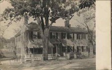 Dedham Massachusetts MA Cancel 1910 Home Real Photo Postcard picture
