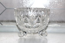 Elegant Vintage Cut Crystal Footed Bowl Candy Dish picture
