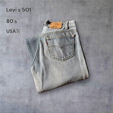 Levi's Men 1347 80 Usa Made Levi'S 501 Vintage Denim Atari Beard Old Clothes Lim picture