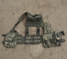USGI GCS H-Harness Load Bearing Vest LBV LBE ABU With Pouches Size Medium picture