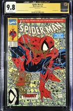 Spider-Man #1 | CGC 9.8 WP | Signed & Lizard Sketch By Todd McFarlane | Marvel  picture