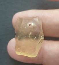 Libyan Desert Glass Pendant A+ Drilled and Polished 4.8gr/24Ct picture