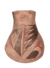 Casas Grande Mexico Effigy Figurative Jar 15th Century   6.25