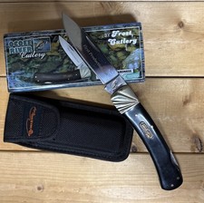 SPECIAL DIRT BUSTER LOCKBACK KNIFE BLACK OX HORN 