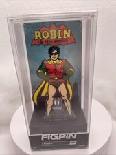 Figpin #85 DC Classic Robin Hard Case 1st Edition Rare Retired - LOCKED NEW picture