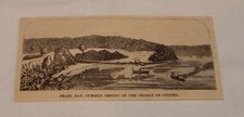 small 1884 magazine engraving ~ PEARL BAY Australia picture