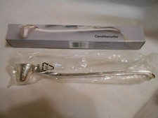 vintage silverplated  new old stock Oneida candle snuffer with box  picture