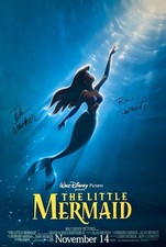Disney The Little Mermaid Original Poster Signed By John Musker And Ron Clements picture
