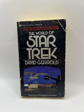 The World of Star Trek David Gerrold 1975 Vintage Paperback Ballantine Book  picture
