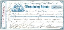 NY Treasury Check Covers Damages From 1863 Riots That Attacked Abolitionists picture