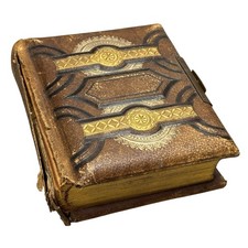 Antique Providence Lith Co Berean Lesson Pictures Album 40 Cards Bible Art picture