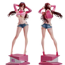 31cm Anime Makinami Summer Girlfriend GK Figure PVC Model 1/6 Desk Decor picture