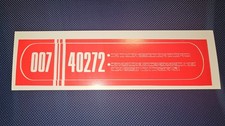 Star Trek: The Next Generation - Original Production-Made Prop LCARS Red Label picture