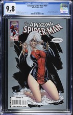 AMAZING SPIDER-MAN #607 CGC 9.8 NM/M BLACK CAT J SCOTT CAMPBELL picture