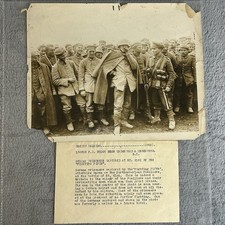 Underwood WWI Photo German Prisoners Captured St Eloi by Fighting Fifth picture