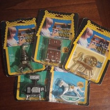 Vintage Durham Industries Die-cast Miniatures Lot Of 5 Dollhouse Furniture NIP picture