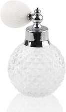 Coolrunner Crystal Art Vintage Style Refillable Perfume 3.4 Ounces, Clear picture