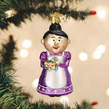 Cheery Mrs. Claus Ornament picture
