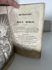 1816 Dictionary of the Bible - Vol Ii by Rev. John Brown -Printed in England picture