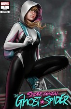 SPIDER-GWEN: THE GHOST-SPIDER #1 - IVAN TALAVERA TRADE VARIANT MARVEL 2024 picture