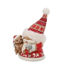 Jim Shore Heartwood Creek Gnome Cute Puppy 6-Inch Figurine MPN 6018890 picture