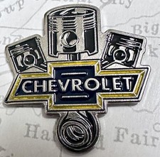Chevrolet Pin Chevy engine piston Car Truck hat pin lapel pin tie tac collector picture