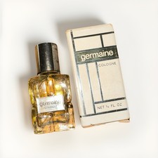 vintage Germaine Monteil perfume cologne sample bottle Collectables RARE 1/4 Oz picture