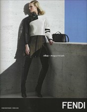FENDI 1-Page PRINT AD Fall 2014 ASHLEIGH GOOD Karl Lagerfeld picture