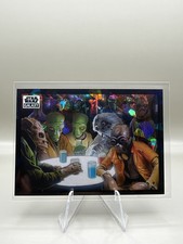 2022 Star Wars Galaxy Chrome #66 Creatures of the Cantina Atomic Refract 130/150 picture