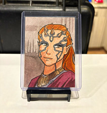 Topps Star Wars Mother Koril Black Foil Sketch Card picture