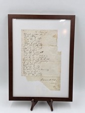 Rare OOAK 1847 Handwritten Poem “The Indian Girl” Signed Salisbury Massachusetts picture