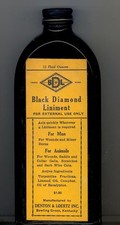 ANTIQUE Quack Medicine Bottle/Label/Full 