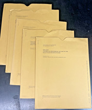 Vintage USGS NASA Mars Maja Valles Flood Maps 5x  Lot 1985 I-1707 to I-1720 picture