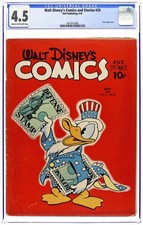 Walt Disney's Comics and Stories #20 CGC 4.5 1942 4619163006 picture