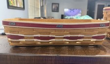 Very Rare Firefighter Longaberger Basket. Made for Marathon Petroleum Firefight picture