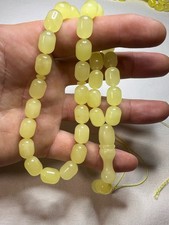 Natural Ukraine amber g ISLAMIC 33+3 PRAYER ROSARY BEADS Tasbih Misbaha gift picture