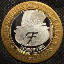 ⭐️FITZGERALDS HOTEL & CASINO RARE Limited Edition 999% .6 Oz Pure Silver Strike picture