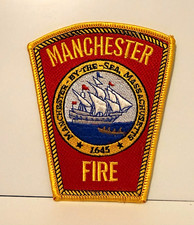 Manchester Fire Department Patch, Massachusetts Seal - Firefighting & Rescue picture