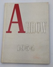 Vtg 1954 Erie County Technical Institute Buffalo NY Arrow College Yearbook picture