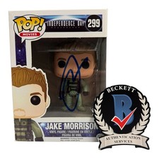Liam Hemsworth Signed Autograph  Independence Day Resurgence Funko Pop 299 BAS picture