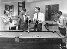 THE RAT PACK PLAYING POOL BILLIARDS 12x16 PHOTO POSTER FRANK SINATRA DEAN MARTIN picture